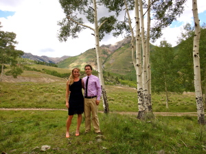 Hannah and I in Telluride, Colorado